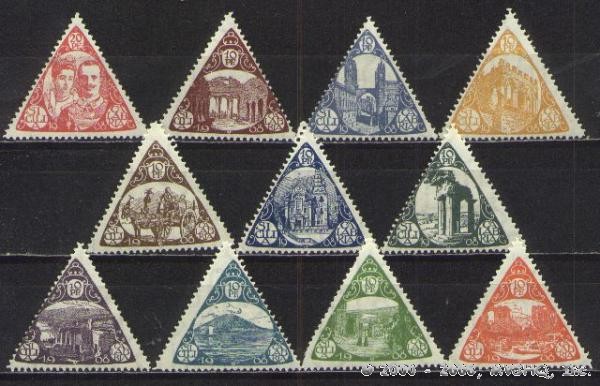 German Fund Raising Stamps
for Messina Earthquake Relief.