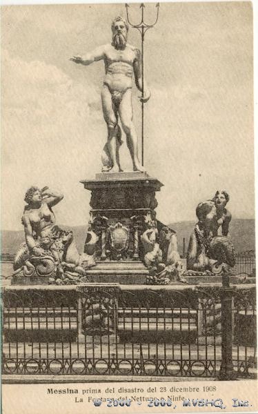 Messina before the disaster
The Fountain of Neptune