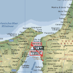 Messina and Calabria Earthquake Area