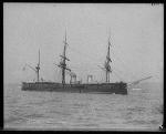 Dmitri Donskoi
Russian cruiser also lost at Tsushima, also supposedly carrying gold. Reportedly discovered in the early 1990s.
CREATED/PUBLISHED
[between 1880 and 1899]

NOTES: 
Detroit Publishing Co. no. 05503. 
