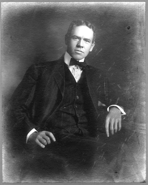 James Brendan Connolly
JBC portrait (bowtie) ca.1912