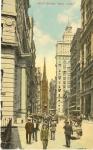 Wall Street
Assay Office and
Sub Treasury visible
