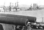 Poltava (l) and Retvizan (r) sunk