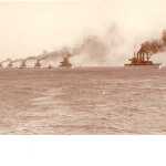 The Fleet departs Hampton Roads.