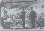 Republic
On Deck after Collision. Two covered bodies are visible.