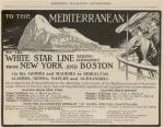 Republic Advertisement
Dec. 1906, New York and Boston
to the Mediterranean