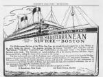 Republic Advertisement
Alternating New York and Boston Service
1907