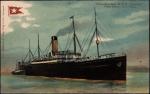 White Star Line, R.M.S. "Republic"
Twin Screw, 15,400 Tons
6777 Published by Hugo Lang & Co., Liverpool
Courtesy Doug Penisten