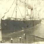 RMS Republic, press photo dated Jul 10, 1908.