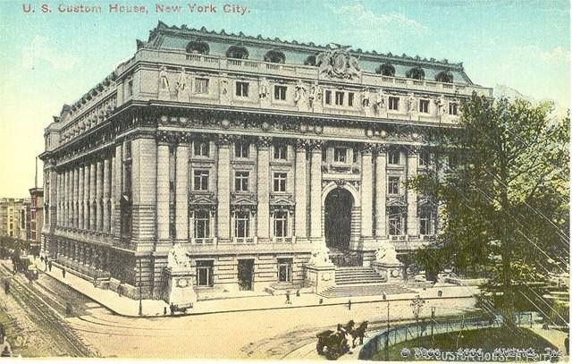 U.S. Custom House
 
New York 1900s