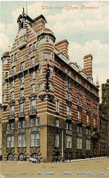 White Star Line Offices

30 St. James Street

Liverpool