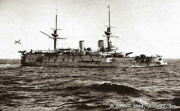 The Imperator Nikolai I

Nebogatoff's Flagship

circa 1900