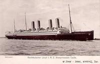 IMS Kronprinzessin Cecilie, carried a large amount of gold at the outbreak of WW I. See: [url=/details_expnimp3.html]1914 Gold B