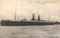 Compagnie Generale Transatlantique (French Line) La Bretagne