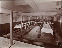 RMS Commonwealth - Steerage Class Dining