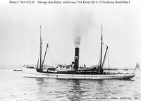 Merritt & Chapman Salvage Vessel
[i]Relief[/i]
(Notice Black Horse logo on stack.)