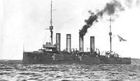 Russian Cruiser

Admiral Makarov

then at Gibraltar