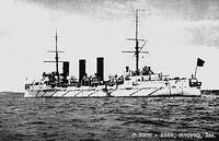 Russian Cruiser

Bogatyr

then at Gibraltar