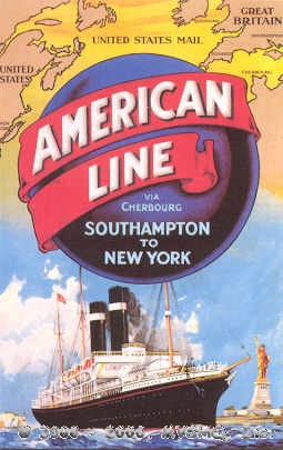 American Line Advertisement, St. Louis