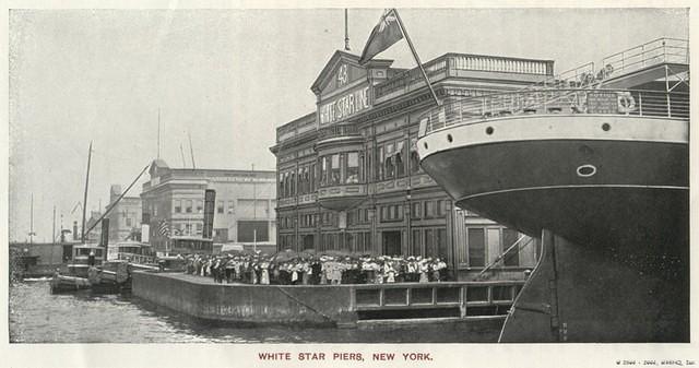 White Star Pier 48 New York