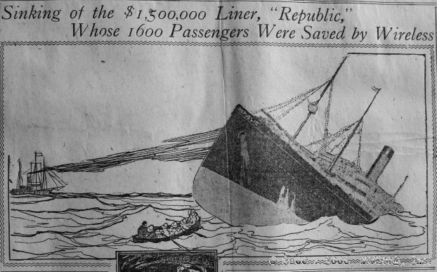 RMS Republic Sinking
St. Louis Post Dispatch