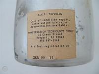 Carafe - Conservator's Label