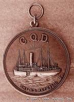 CQD Gallantry Medal

awarded by passengers to crews

of Republic, Baltic and Florida 