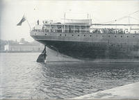 SS Canopic Leaving Boston