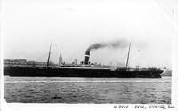 Dominion Line's
RMS Commonwealth
became later WSL's RMS Canopic