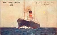 RMS Canada

The first in the four ship development to Dominion Line's Columbus, followed in sequence by

New England and Commo