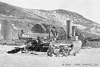 Wreck of a Russian
torpedo boat
at Port Arthur
