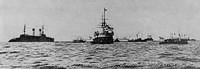 Admiral Rozhestvensky's fleet near Livorno